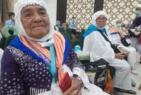 Hj. Wa Muda usia 90 tahun, jamaah haji asal Pulau Kapota, Wakatobi (Foto: Ist)