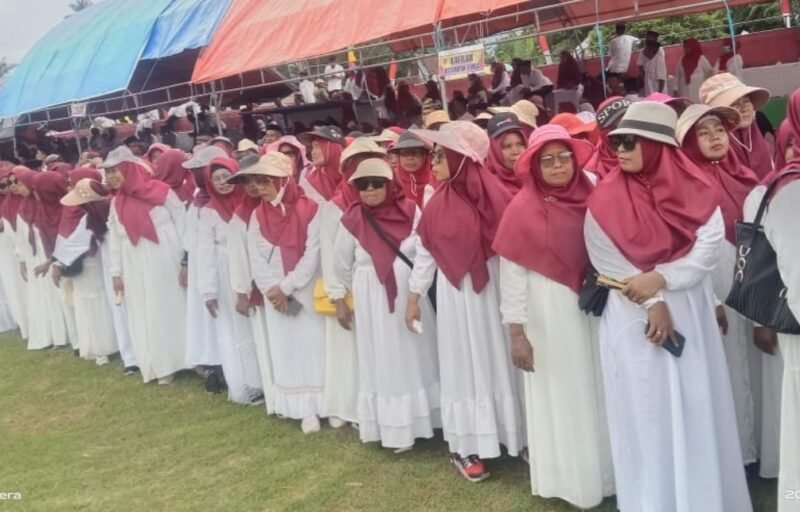 Persiapan Pawai Ta'aruf anggota Majelis Taklim (Foto: Istimewa)