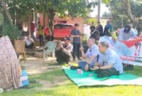 AJP-ASLI asli saat menyampaikan program di hadapan masyarakat Kelurahan Labibia. Foto : Ist