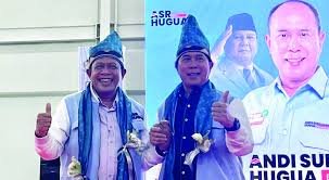 Calon Gubernur dan Wakil Gubernur Sultra nomor urut 2 ASR-HUGUA. Foto : Ist