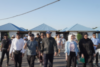 AJP-ASLI saat berkunjung di Kolam Retensi Kota Kendari. Foto : Ist