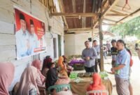 Calon Wakil Wali Kota nomor 4 Andi Sulolipu saat menyampaikan sejumlah program kepada warga. Foto: Ist