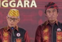 Calon Gubernur dan Wakil Gubernur Sultra nomor urut 3 Lukman Abunawas-La Ode Ida. Foto: Ist
