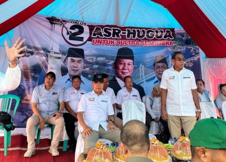 ASR saat mengelar kampeye di Kecamatan Pomalaa, Kolaka. Foto: Ist
