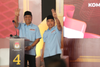Calon Wali Kota dan Wakil Wali Kota Kendari nomor urut 4 AJP-ASLI. Foto: Ist