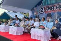 ASR-HUGUA saat berkampanye di Kecamatan Wangi-Wangi. Foto: Ist