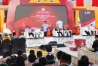 ASR-HUGUA saat tampil di debat kandidat. Foto: Ist