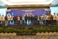 Pengurus KONI Sultra dan pengurus KONI 17 Kabupaten/Kota. Foto : Redaksi 
