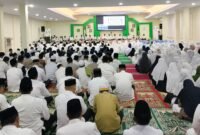 Suasana Zikir dan Doa Bersama dalam rangka menyambut tahun baru 2025. Foto:  Redaksi 