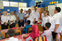 Kadis Sulta Kolaborasi Dengan Lanud Haluoleo Gelar Makan Sinag Bergizi Gratis 
