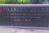 Kantor Perusda Kabupaten Kolaka. Foto: Ist
