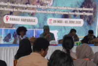 Suasana pembukaan kegiatan UKM Selam UHO beberapa waktu lalu. Foto : Ist