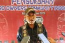 Bupati Morowali sekaligus Dewan Penasehat POC Sultra, Ikshan Baharudin Abdul Rauf. Foto: Redaksi.
